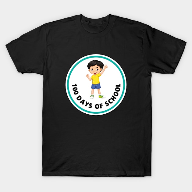 100 days of School T-Shirt by creativity3000